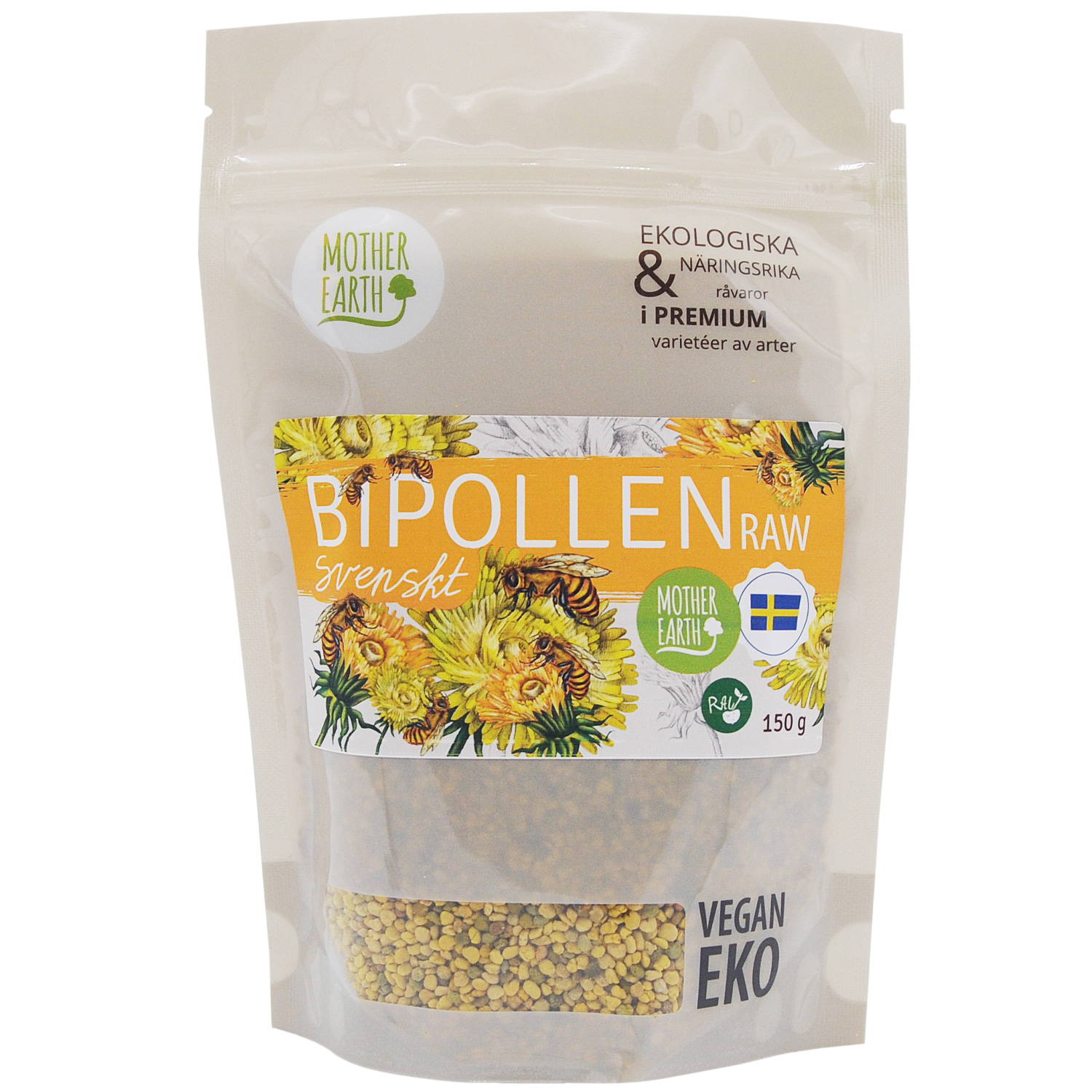 RAW Swedish Bee Pollen