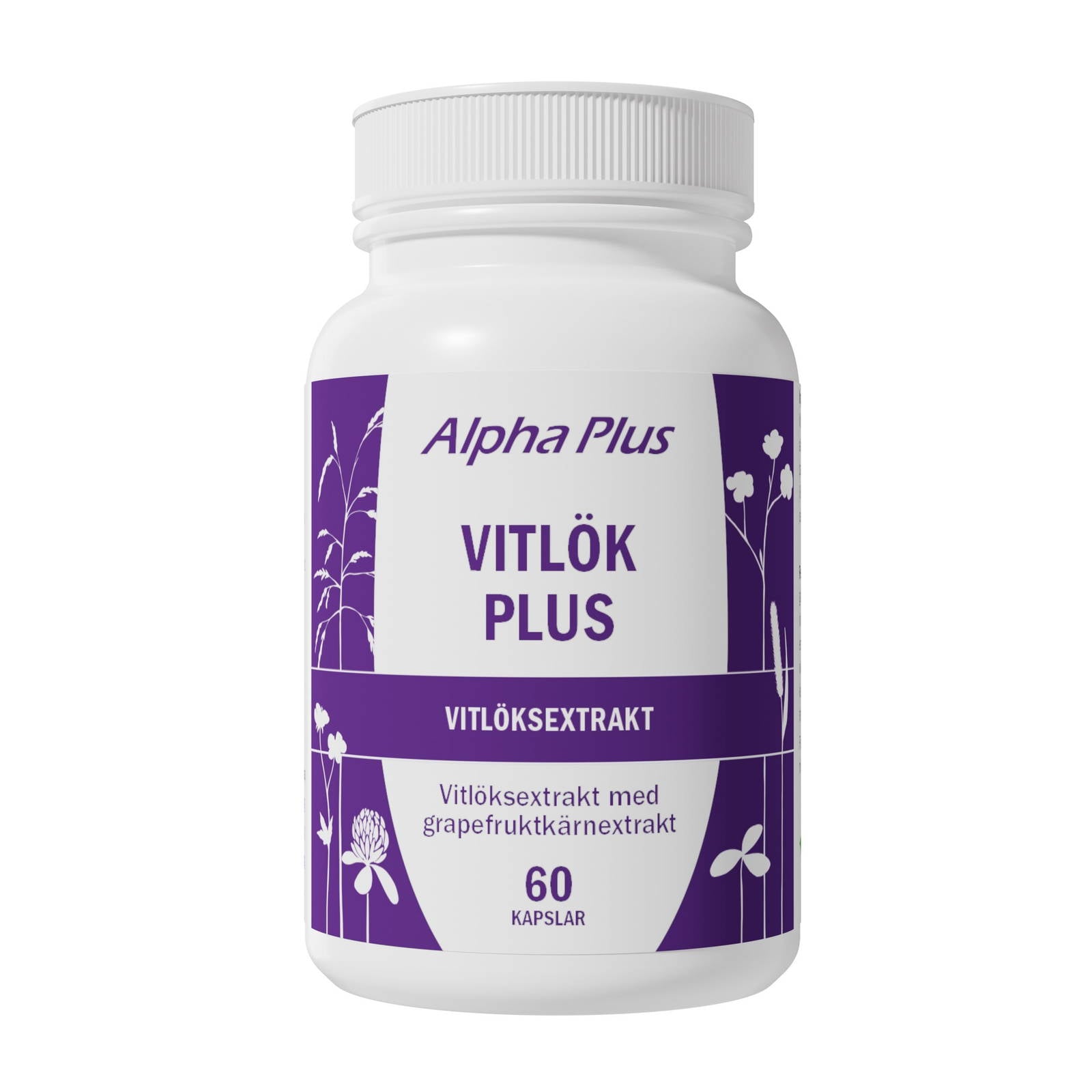 Alpha Plus Garlic, 60 capsules