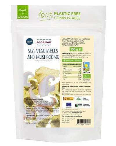 Algamar Sea Vegetables and Mushrooms 100 g