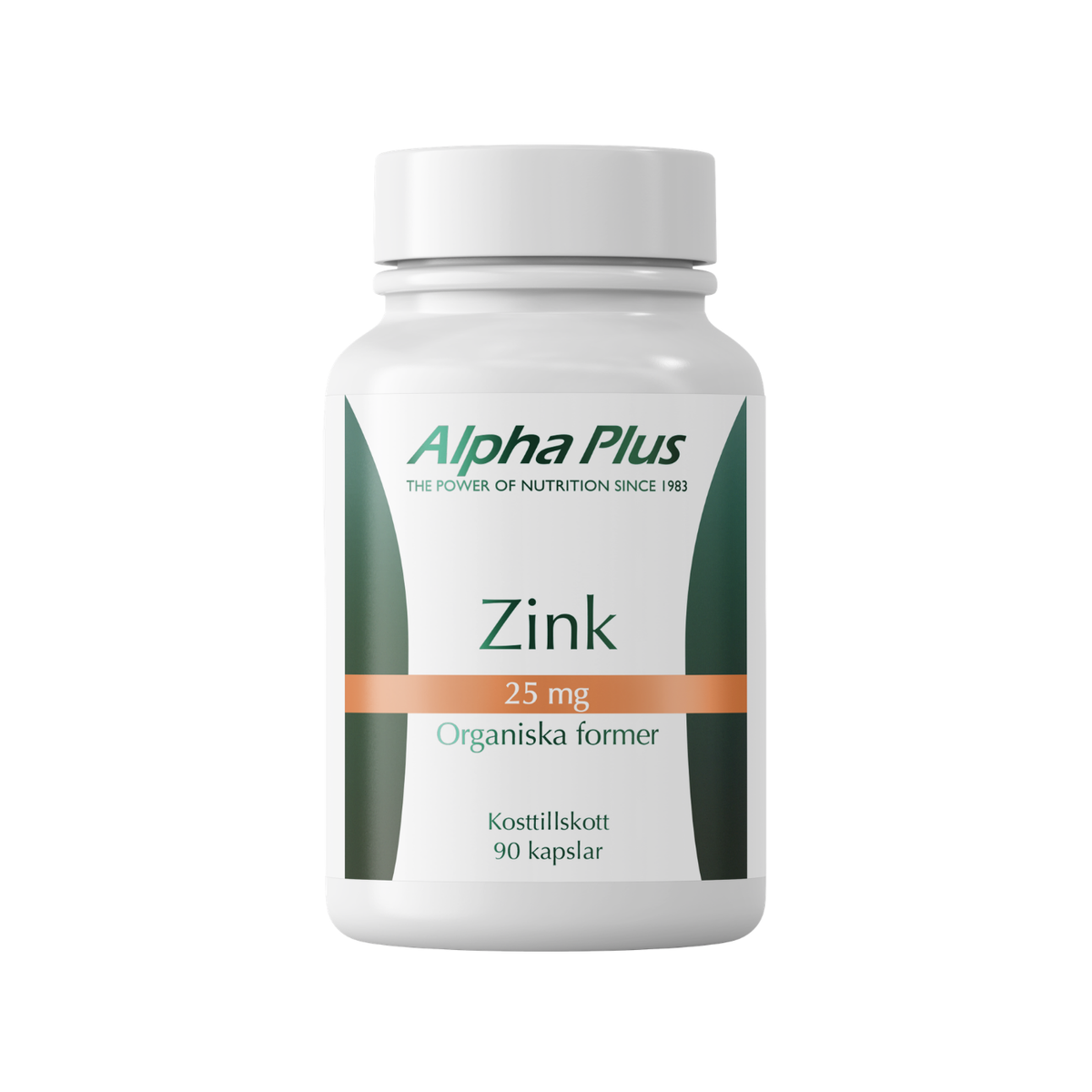 Sink 25 mg 90 kapsler - Alpha Plus