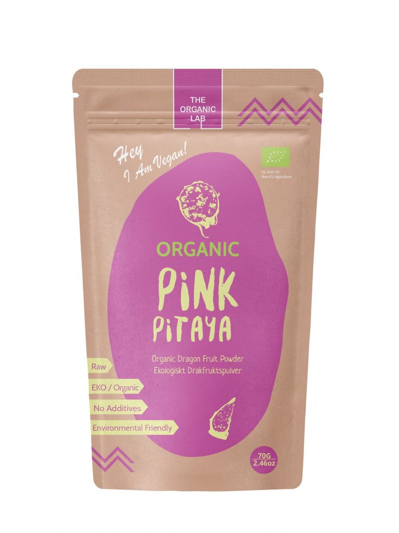 RAW Okologisk Pink Pitaya 1