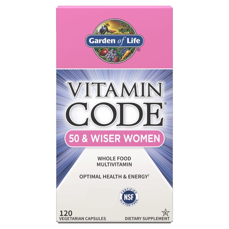 Vitamin Code 50 and Wiser Woman Multivitamin 120 kapslar 1