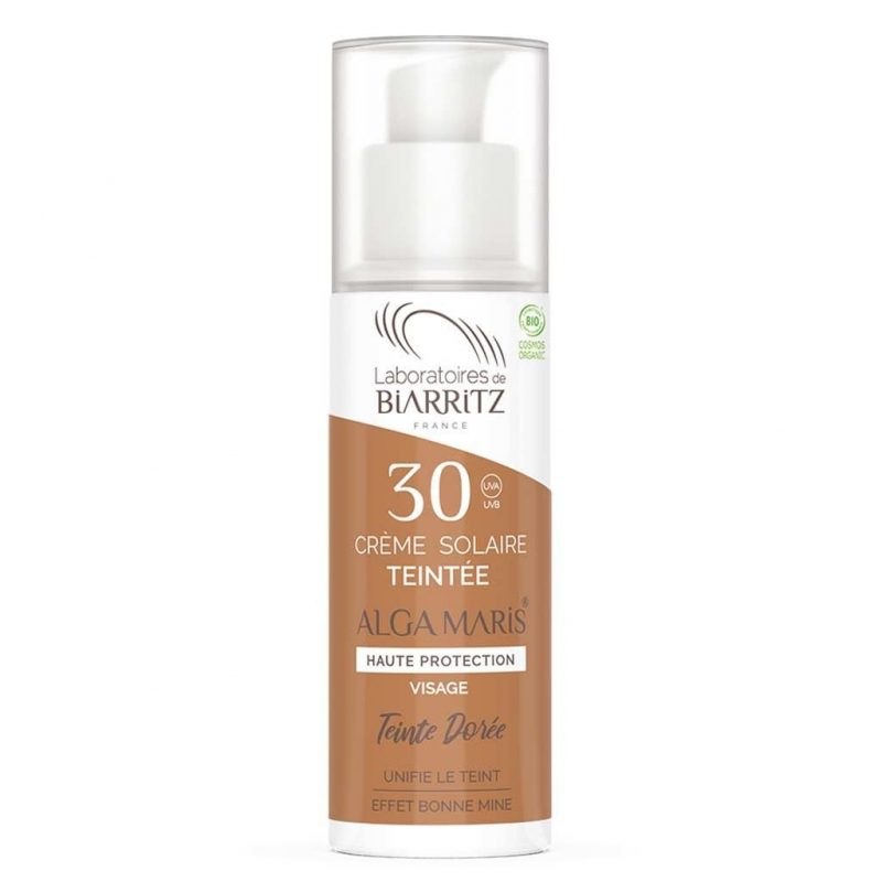 Alga Maris Tonat Solskydd för Ansiktet SPF30 - Golden 50 ml 1