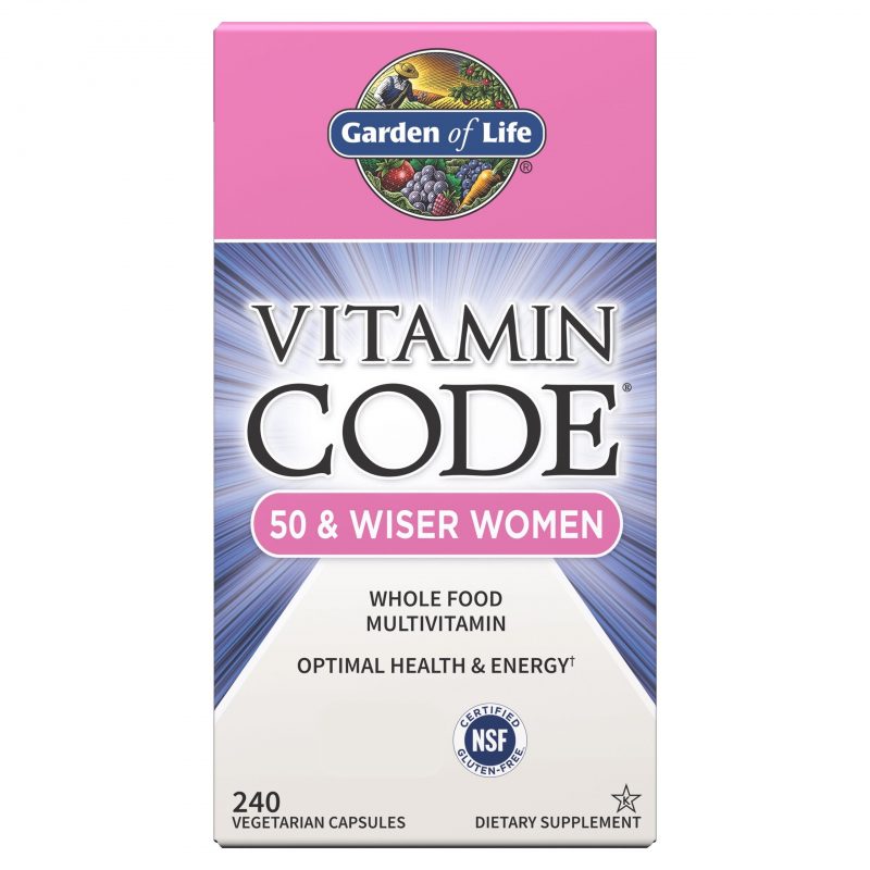 Vitamin Code 50 and Wiser Woman 240 kapslar 1