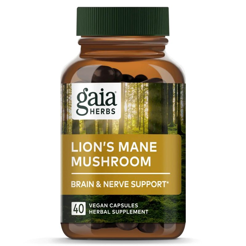 Gaia Herbs Lion’s Mane Mushroom 1