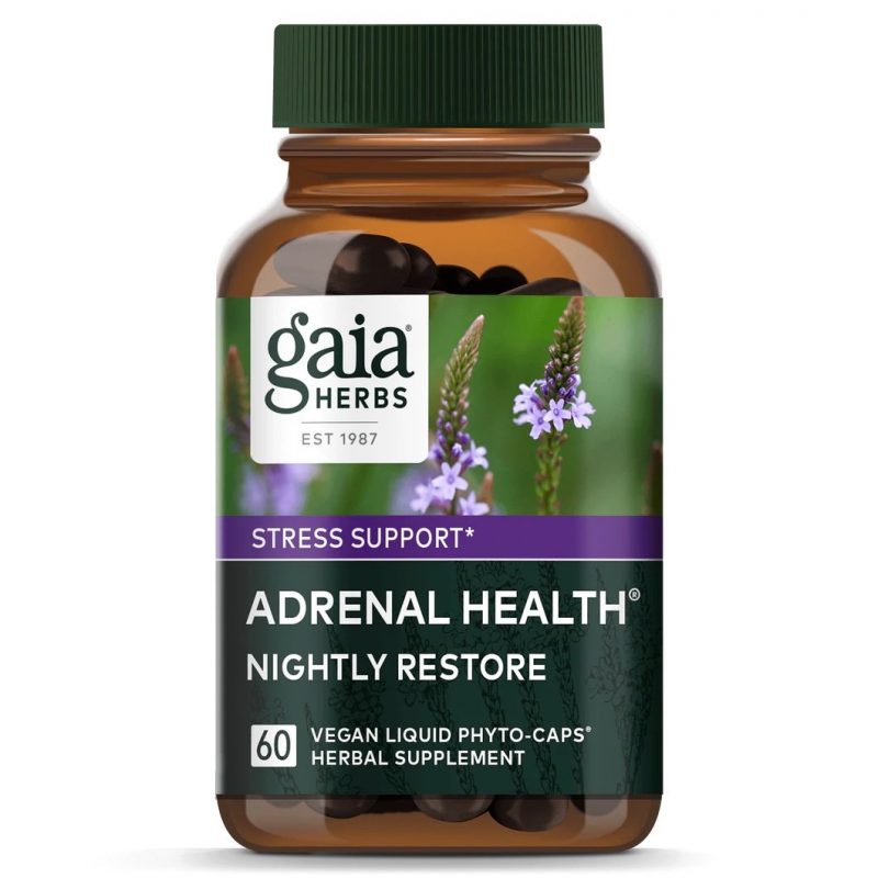 Gaia Herbs Adrenal Health Nightly Restore 1