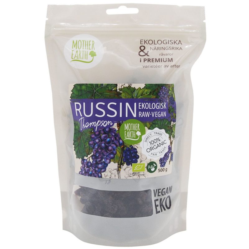 RAW Ekologiska Thompson Russin 500 gram 1