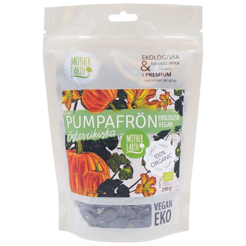 Ekologiska Pumpakärnor 250 gram 1