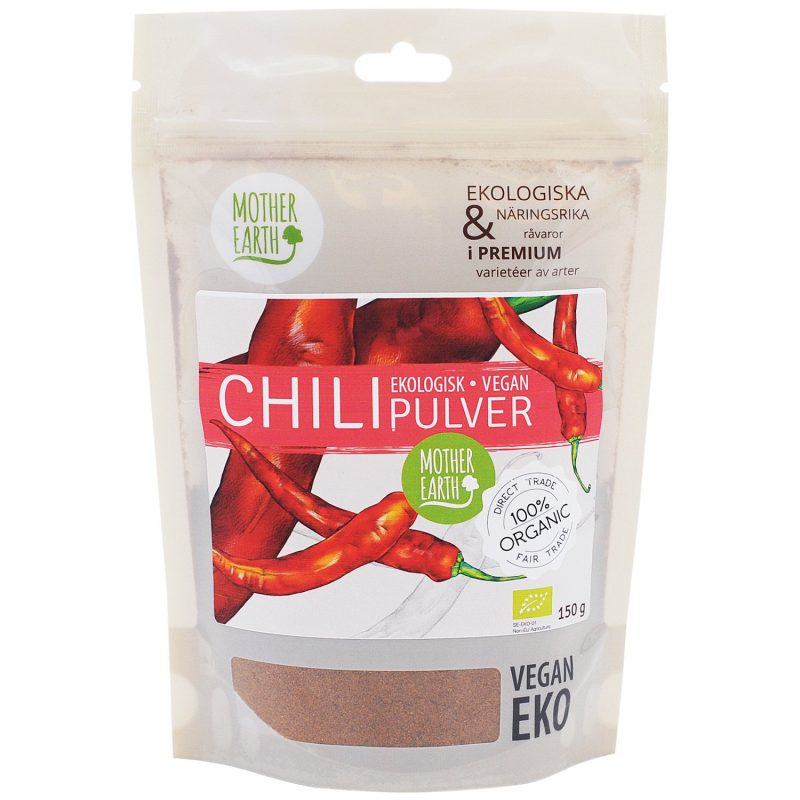 Ekologiskt Chilipulver 150 gram 1