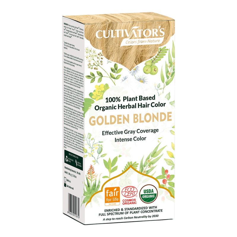 Cultivator's - Ekologisk Hårfärg Golden Blonde, 100 g 1