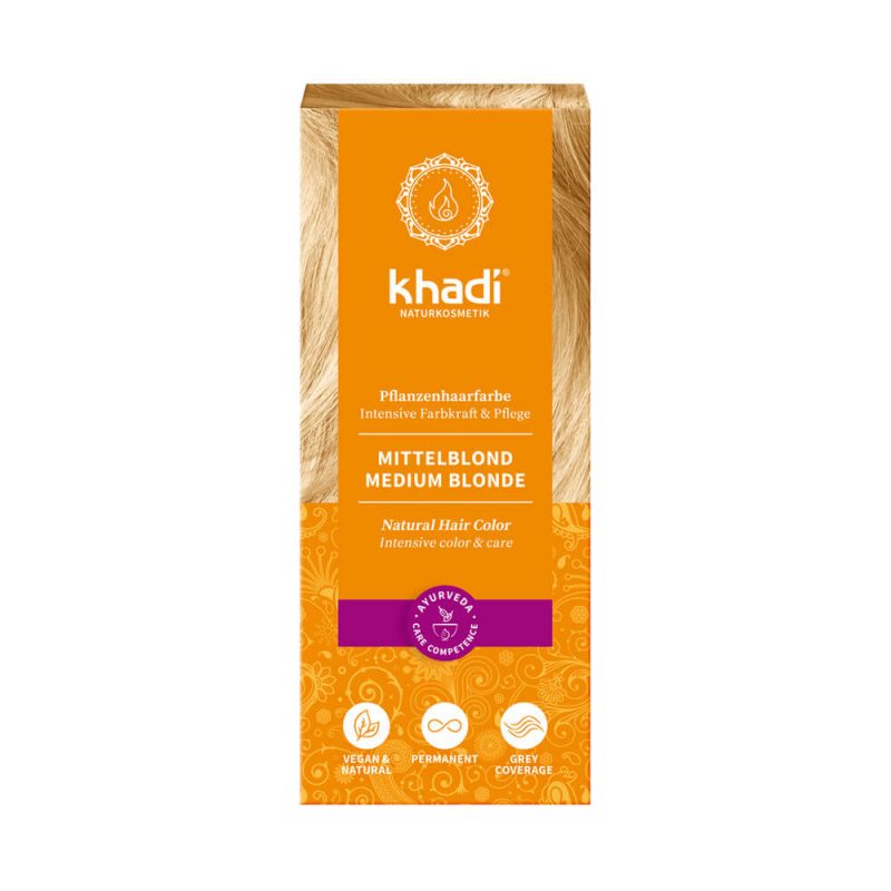 Khadi - Naturlig Örthårfärg - Hint of Gold - Gyllenblond, 100 g 1