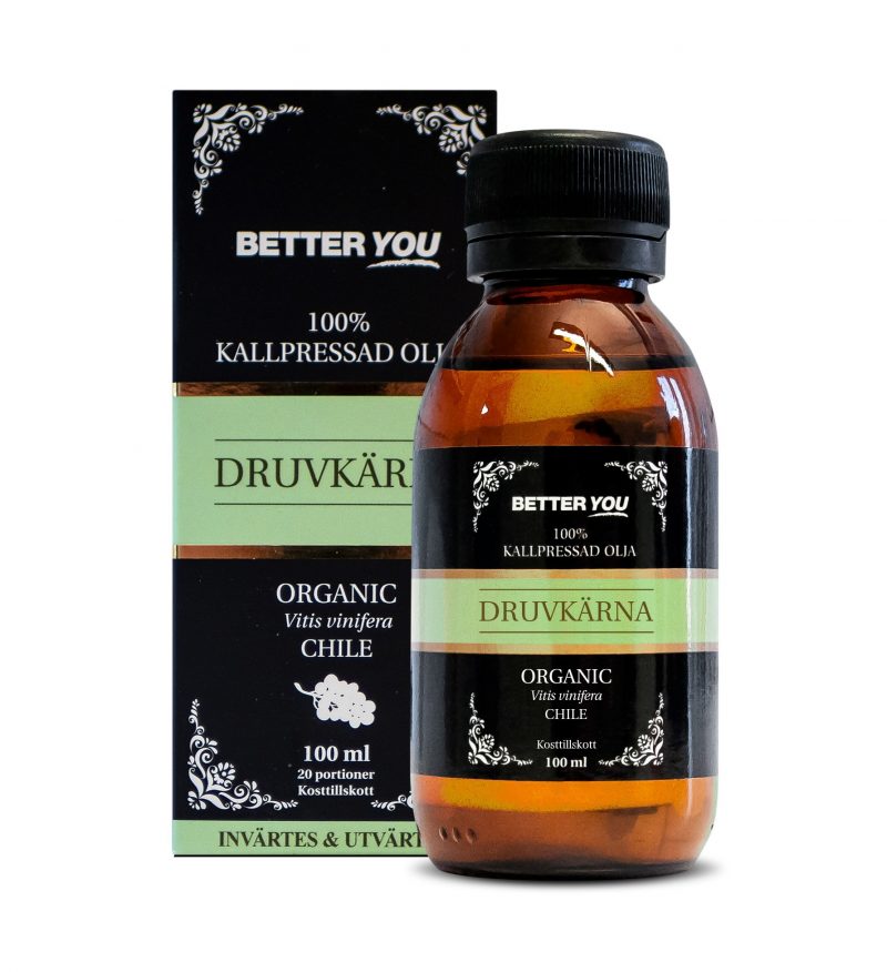 Better You Ekologisk Druvkärnolja, 100 ml 1