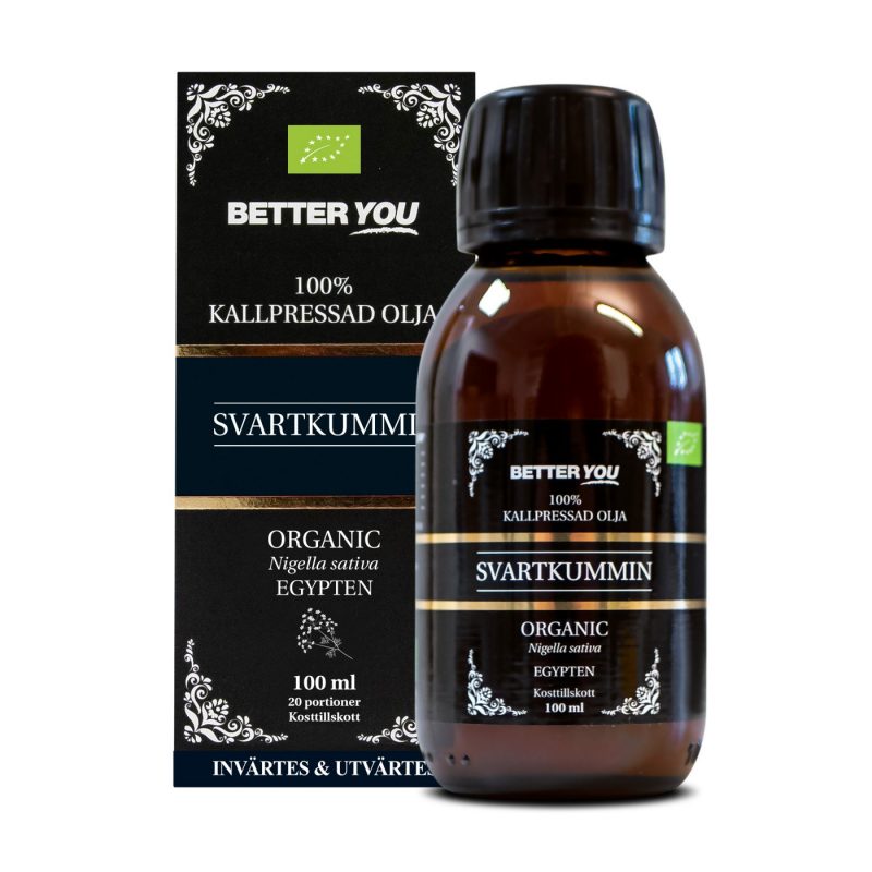 Better You Ekologisk Svartkumminolja, 100 ml 1