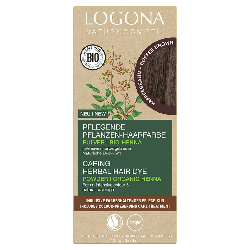 Logona Örthårfärg Coffee Brown 1