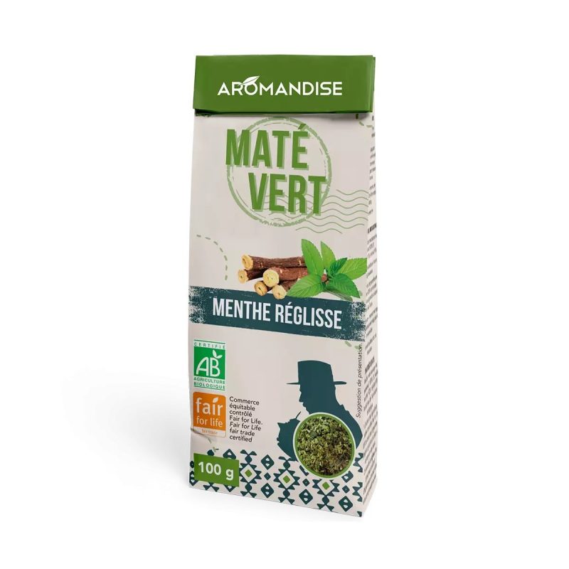 Ekologisk & Fairtrade Yerba Mate Te med Mynta & Lakrits 1