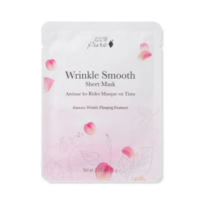 Buy 100% Pure Sheet Mask Wrinkle Smooth At Glimja.com