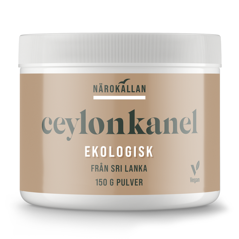 RAW Ekologisk Ceylon Kanel 150 gram 1