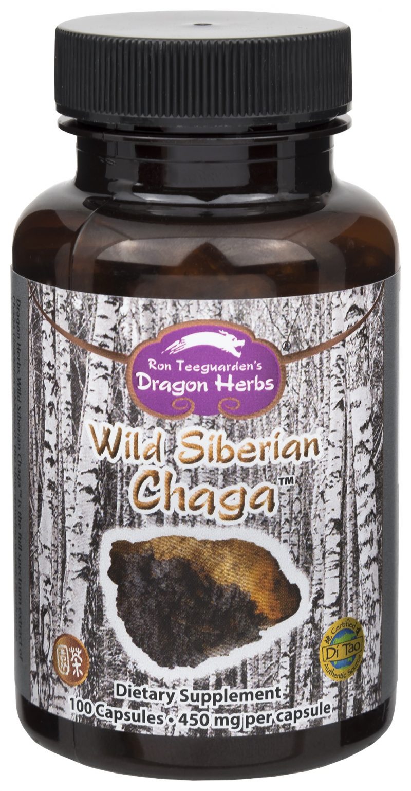 Wild Siberian Chaga Extrakt från Dragon Herbs 1