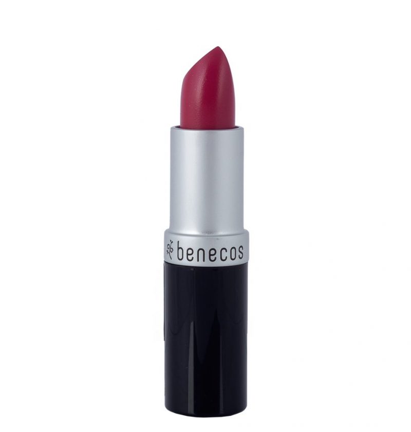 Benecos - Natural Lipstick (läppstift) Pink Rose, 4.5 g 1