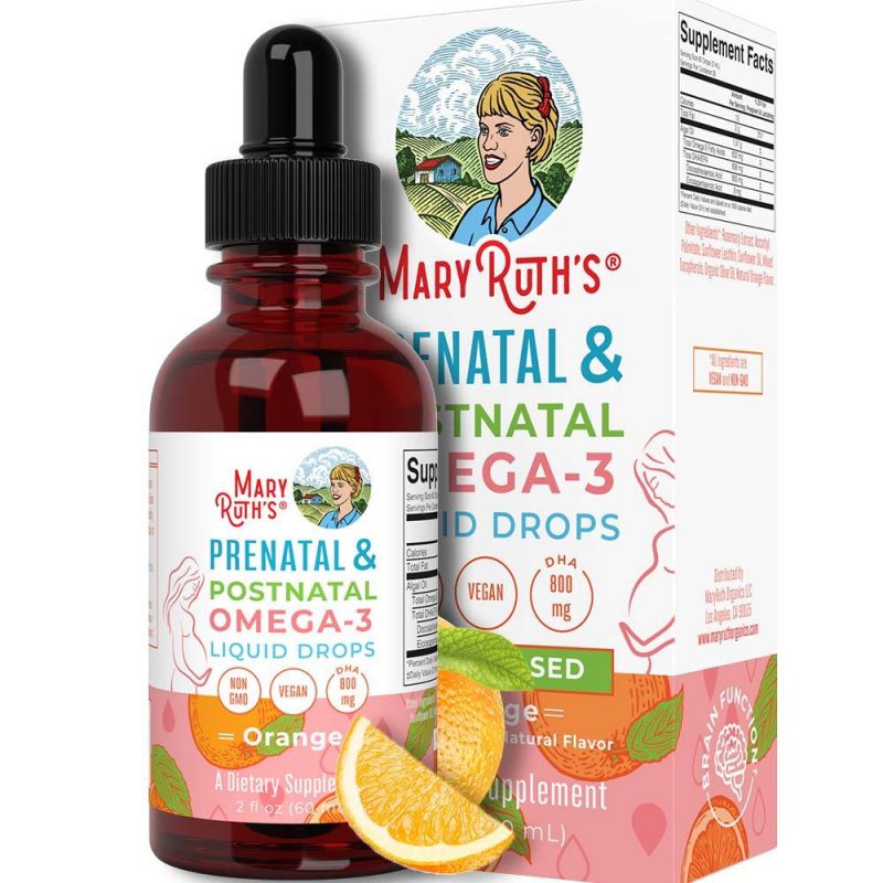 MaryRuth's Prenatal & Postnatal Flytande Omega-3 1