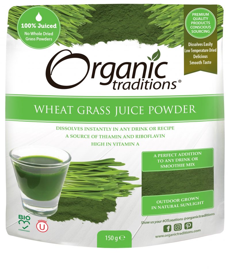 RAW Organic Wheatgrass Juice Powder 1