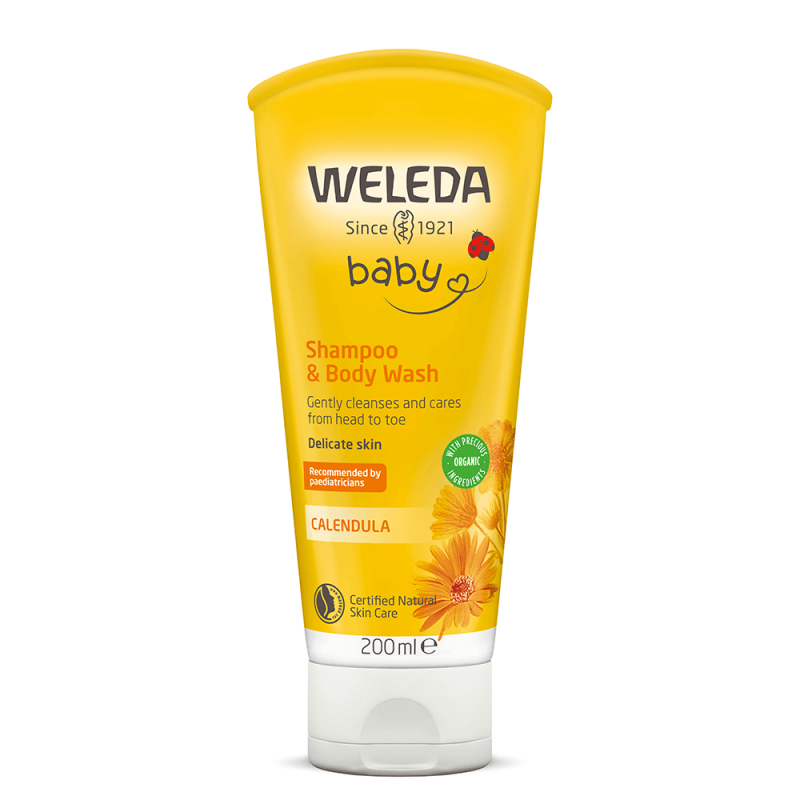 Weleda - Calendula Shampoo & Body Wash, 200 ml 1