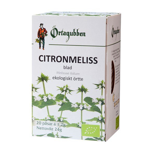 Ekologisk Citronmeliss Ört-te 20 påsar 1