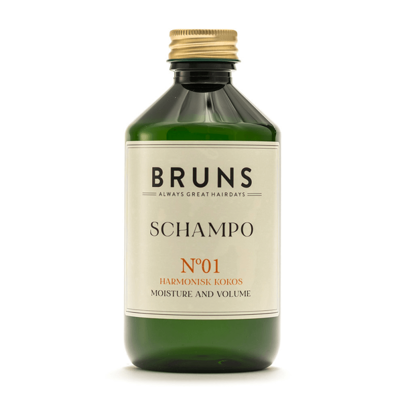 Bruns Products - Schampo Nr 01 Harmonisk Kokos (Fint Normalt hår) 1