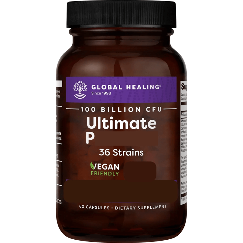 Global Healing Ultimate P / Mjölksyrabakterier & Jordbaserade stammar 1