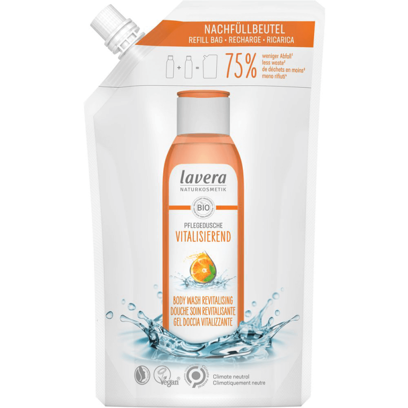 Lavera Body Wash Revitalising Apelsin Refill 1