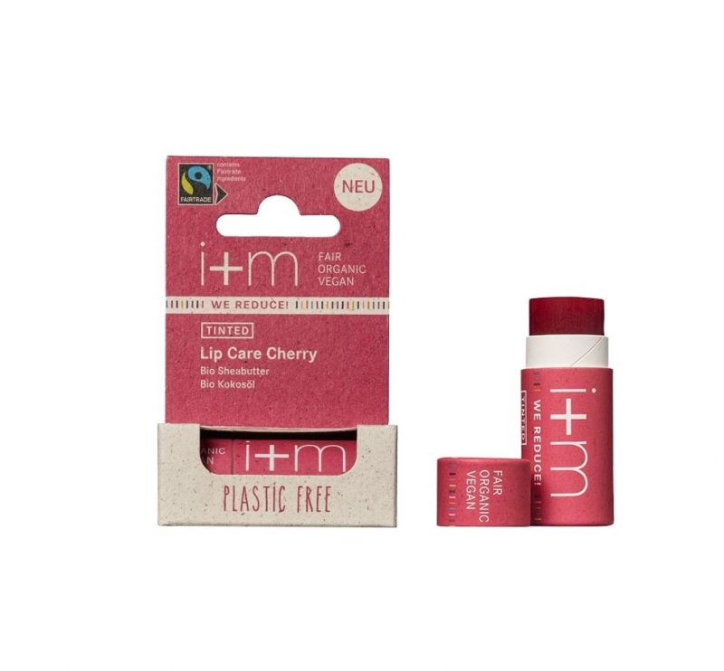 i+m WE REDUCE Tinted Lip Care Cherry 1