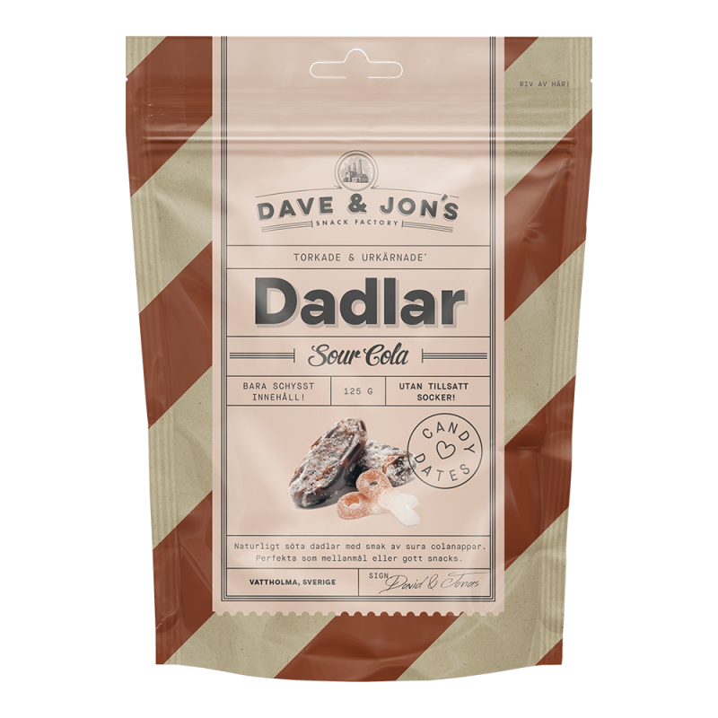 Dave & Jon’s Dadlar Sour Cola "Candy Dates" 1