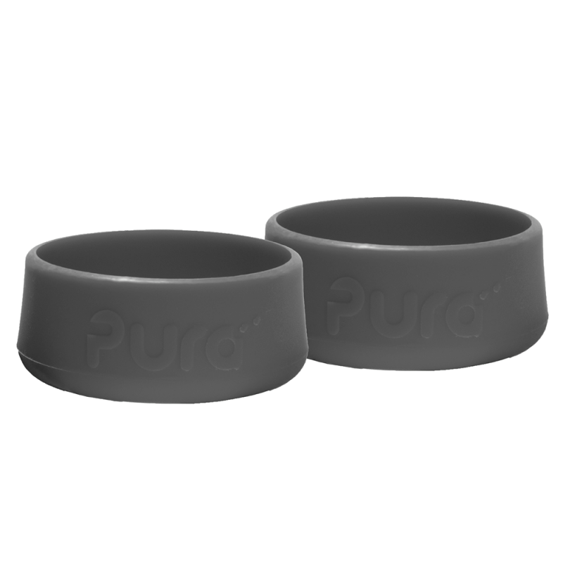 Pura - Silicone Bumpers för Flaskor på 150 ml, 260 ml & 325 ml - Slate 1