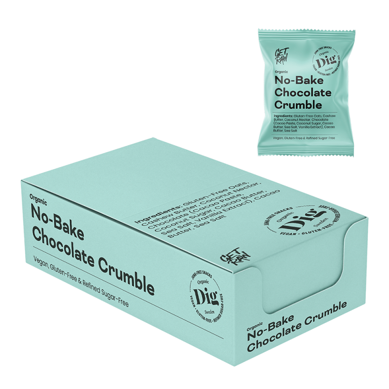 Dig No-Bake Chocolate Crumble 12 x 35g 1