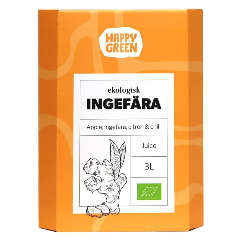 Ingefära Juice Ekologisk, Bag-in-Box - 3 liter 1