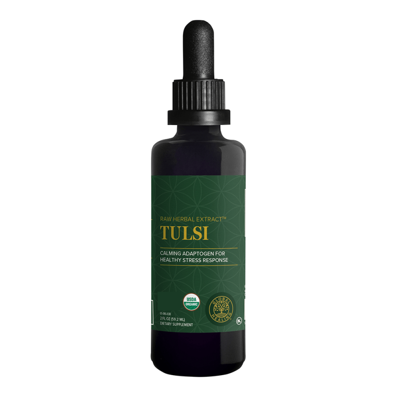 Global Healing Tulsi Extracto de Hierbas 1