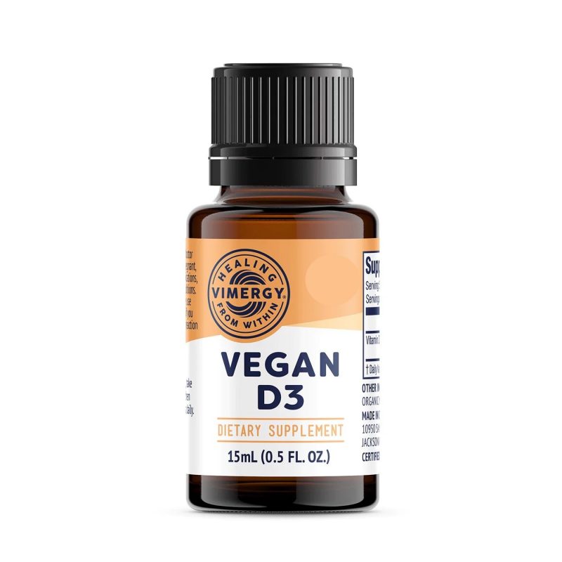 Vimergy Vitamina D3 vegana en formato líquido 1