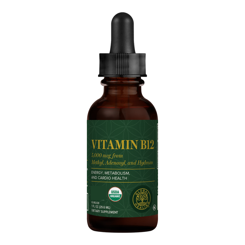 Global Healing Triblend Vitamina B-12, 29.6 ml 1