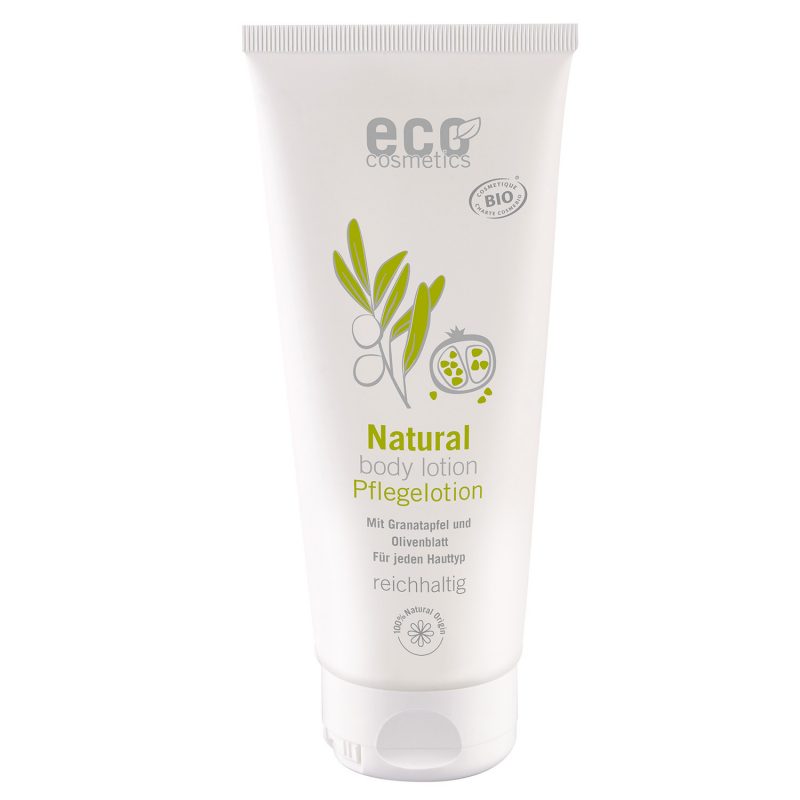 Eco Cosmetics - Bodylotion Olivblad & Granatäpple, 200 ml 1