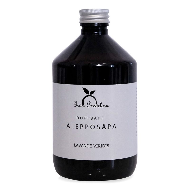 Gröna Gredelina - Alepposåpa Lavendel 500 ml 1