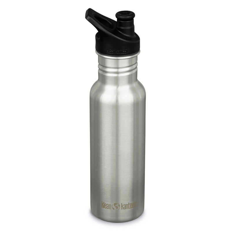 Klean Kanteen - Vattenflaska Classic Narrow Sport Cup Brushed Stainless 532 ml 1