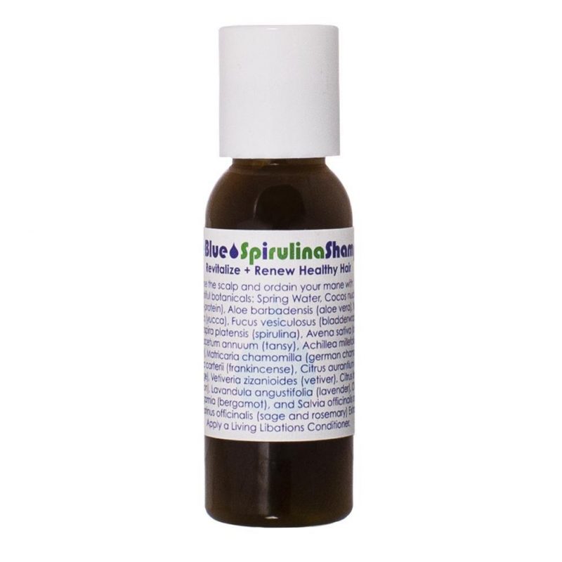 Living Libations True Blue Spirulina Shampoo 30 ml 1