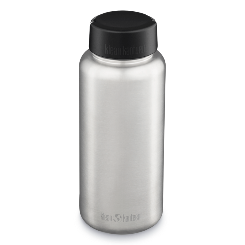 Klean Kanteen - Wide Loop Cap Vattenflaska Rostfritt Stål - 1182 ml 1