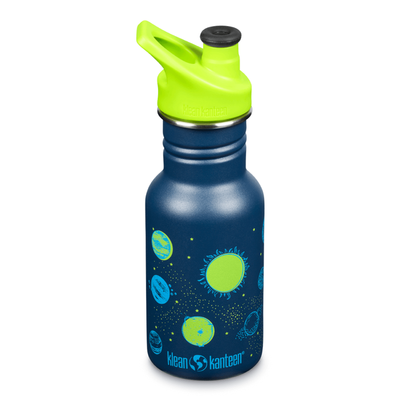 Kid Kanteen - Sportflaska Kid Narrow Sport Cap, Planets - 355 ml 1