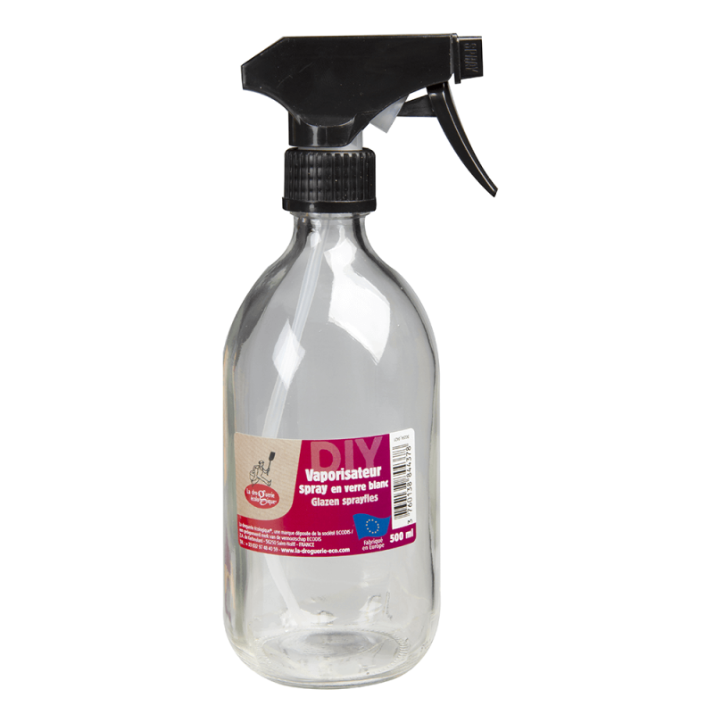 Sprayflaska i Glas med Munstycke, Transparent - 500 ml 1