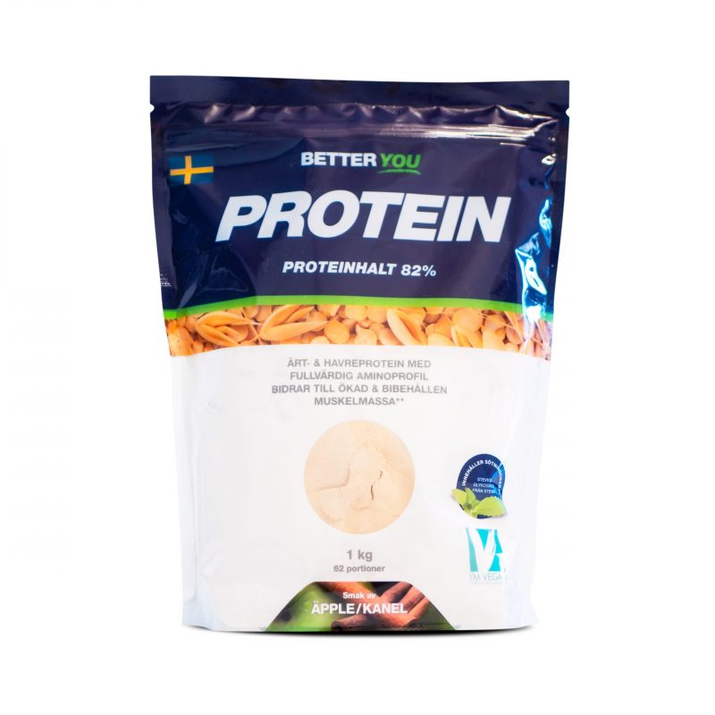 Better You Ärt- & Havreprotein Äpple/Kanel, 1 kg 1