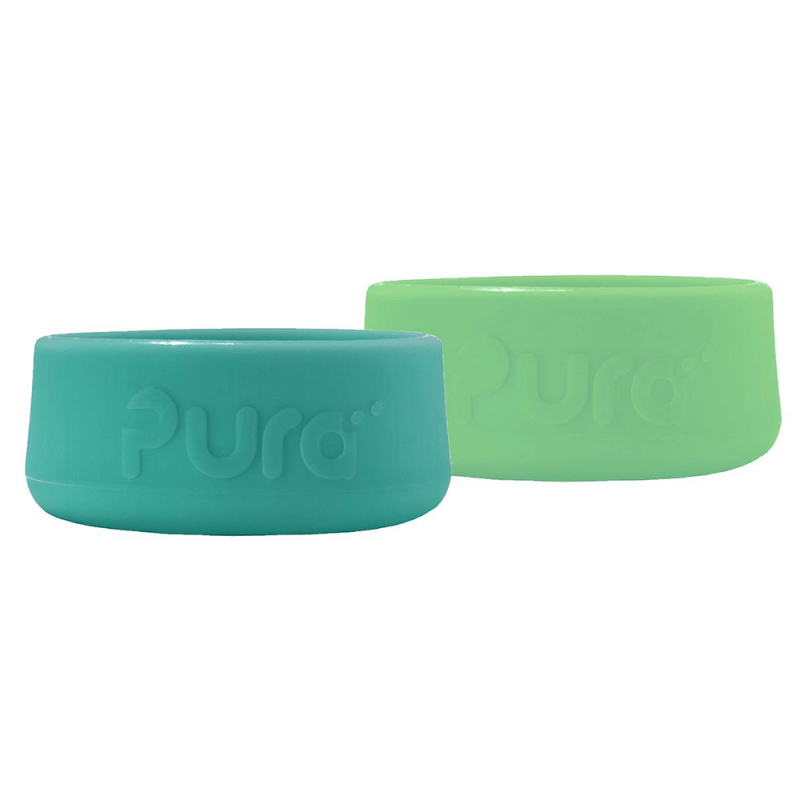 Pura - Silicone Bumpers för Flaskor på 150 ml, 260 ml & 325 ml - Mint & Moss 1