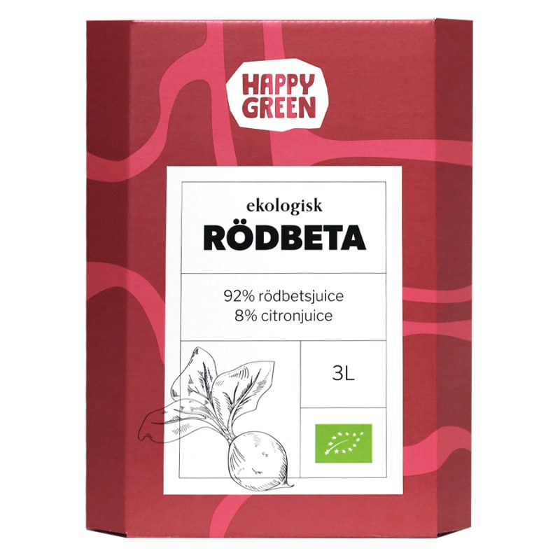 Rödbetsjuice Ekologisk, Bag-in-Box - 3 liter 1