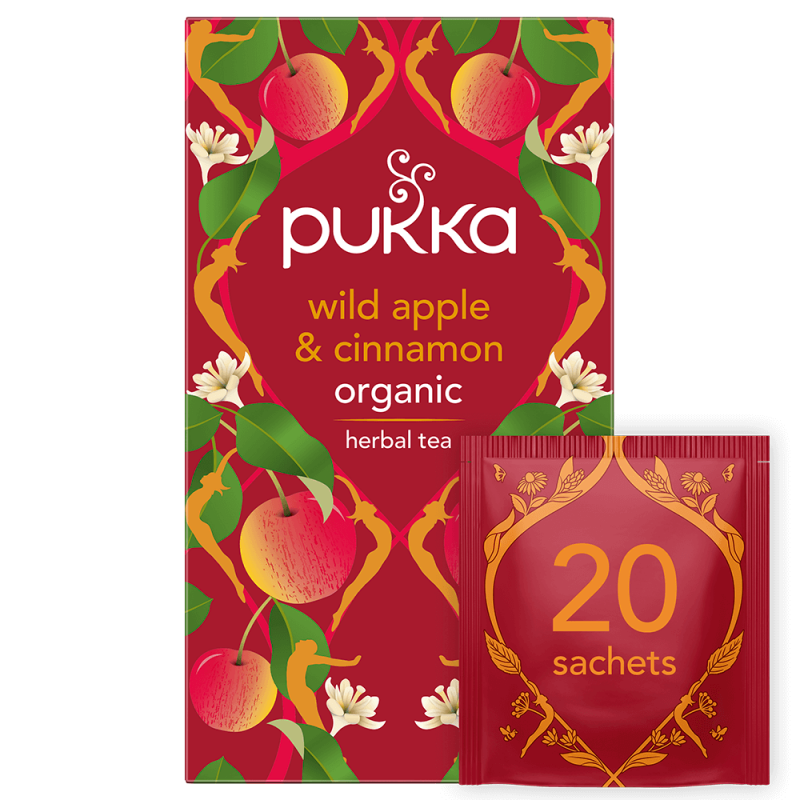 Pukka te Wild Apple & Cinnamon 1