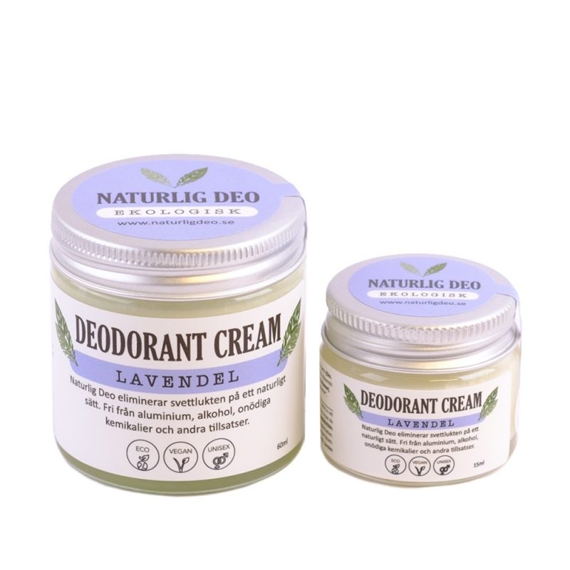 Naturlig Deo - Ekologisk Deodorant Cream Lavendel 1